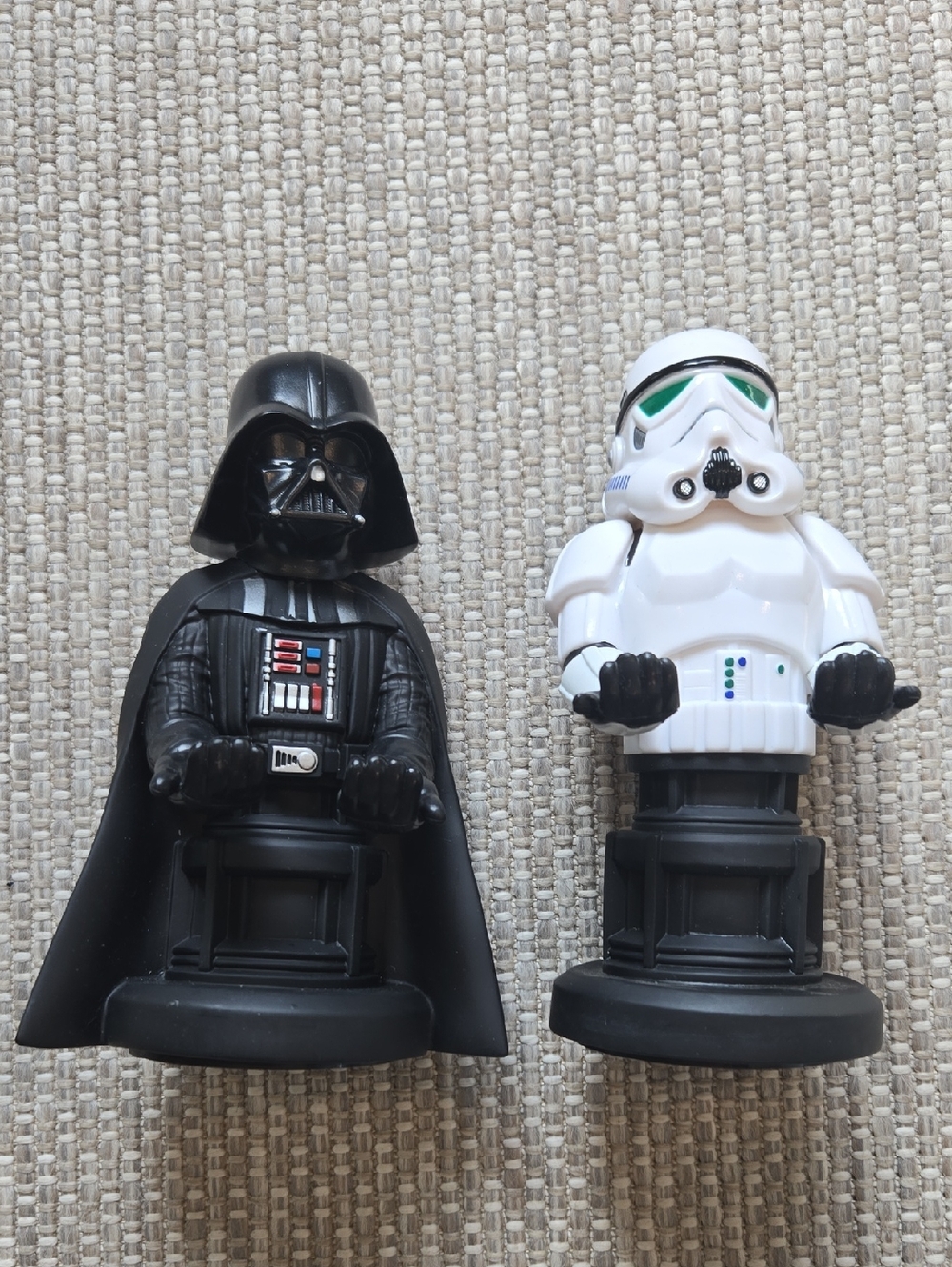 Star Wars Darth Vader & Stormtrooper Cable Guys Game Controller/Phone Holders